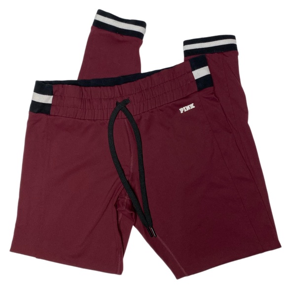 Victoria’s Secret VS Pink Ultimate Jogger Gym Pants Slim Fit Low Rise Medium - Picture 1 of 6